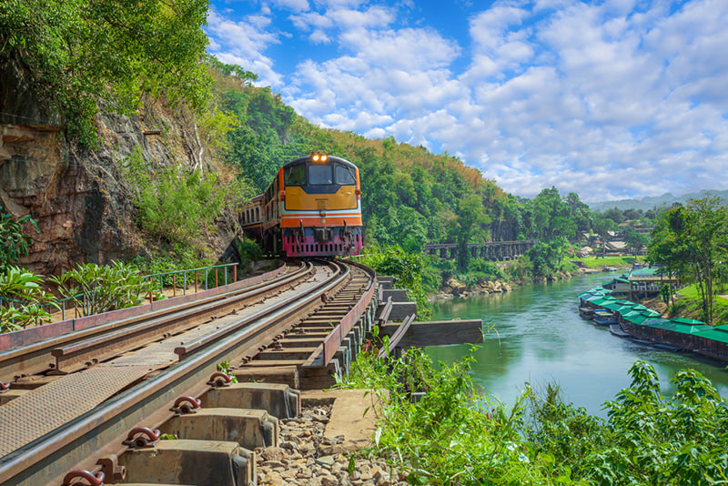 นั่งรถไฟเที่ยวใต้